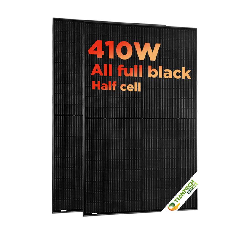 410W Todo el panel solar negro