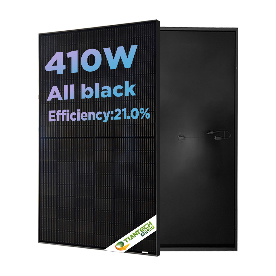 Muy buen precio para todo el panel solar negro de 410W.